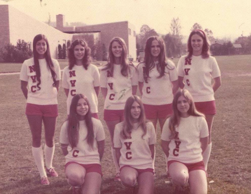 1972-1973 Varsity Cheerleaders 