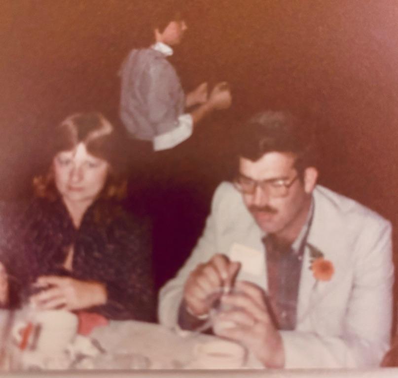 Chuck Meade and wife at our 10th reunion