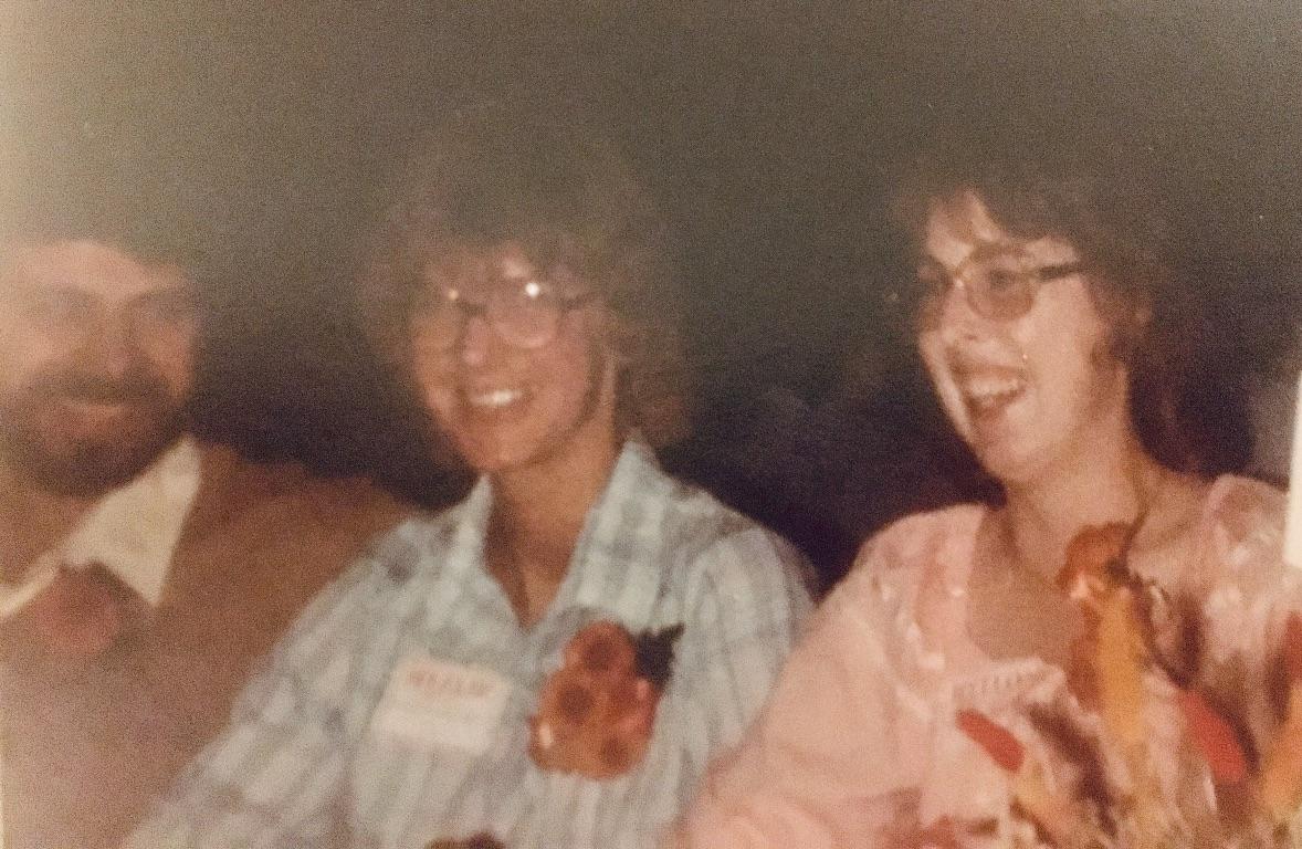 Terri Underwood and Audrey Welsh at our 10th reunion